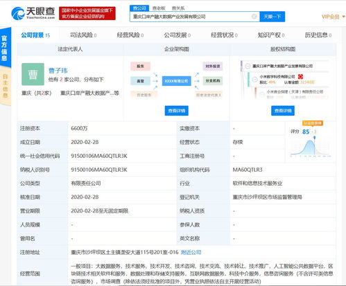 小米布局金融科技新領(lǐng)域 成立產(chǎn)融大數(shù)據(jù)公司，涉足區(qū)塊鏈與數(shù)據(jù)服務(wù)